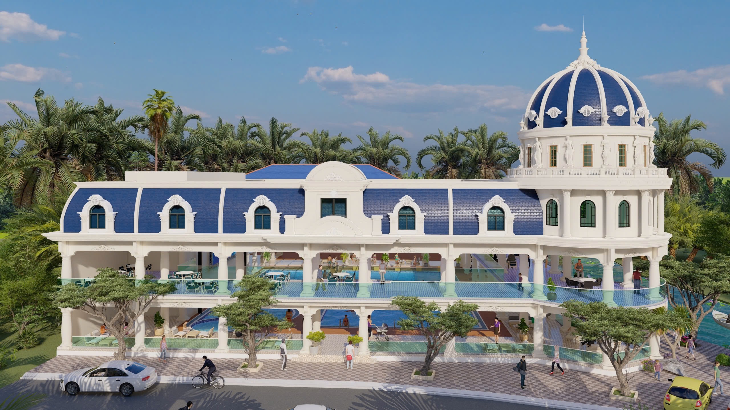 CÔNG TRÌNH HỒ BƠI KHU PHỨC HỢP (ANH TÀI)